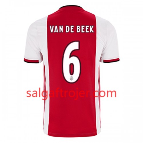 AFC Ajax Fodboldtrøjer Donny van de Beek 21 Hjemmebanesæt 2019/20 Kort ærmer AFC Ajax Fodboldtrøjer Donny van de Beek 21 Hjemmebanesæt 2019/20 Kort ærmer